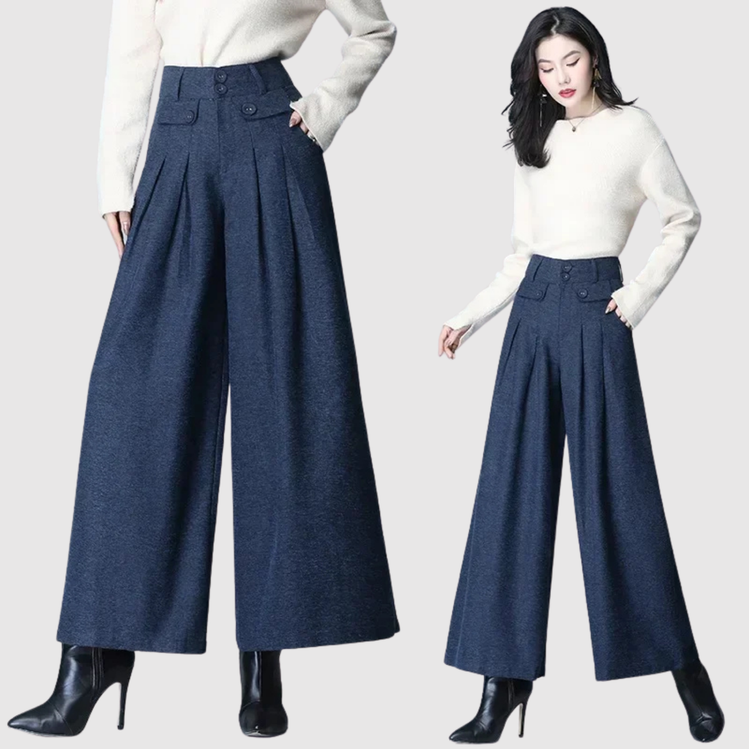 Ралица – Широки панталони с висока талия