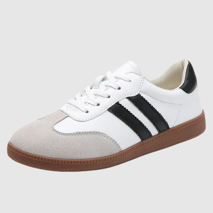 Симона – Ретро маратонки с райе