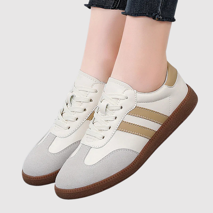 Симона – Ретро маратонки с райе