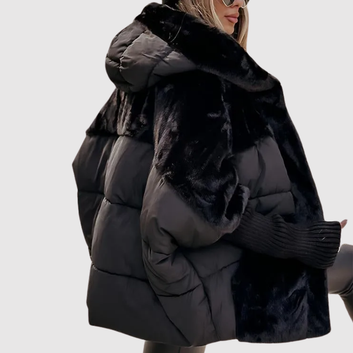 Елена – Късо teddy яке с обем