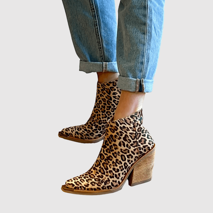 Теодора - Ковбойски ботуши с остър нос