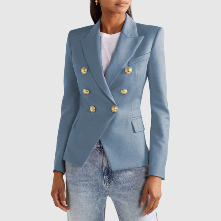 Габриела – Двуредно сако с златни копчета