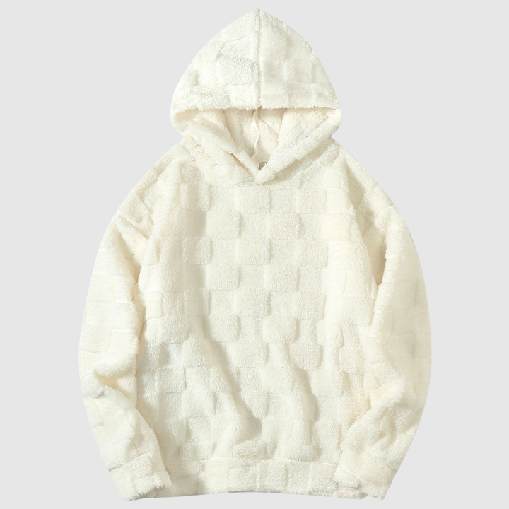 Мила – Мека худи в сиво каре