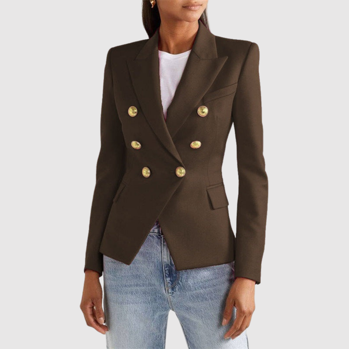 Габриела – Двуредно сако с златни копчета