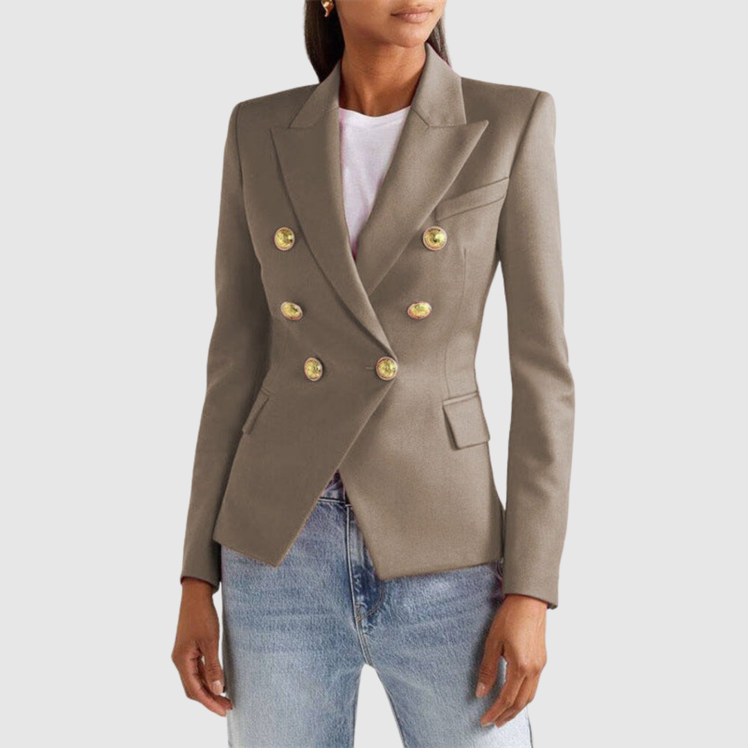 Габриела – Двуредно сако с златни копчета