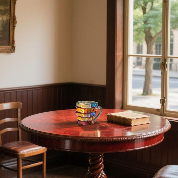 Μοναδική χειροποίητη 3D κούπα ευτυχίας για λάτρεις της ανάγνωσης