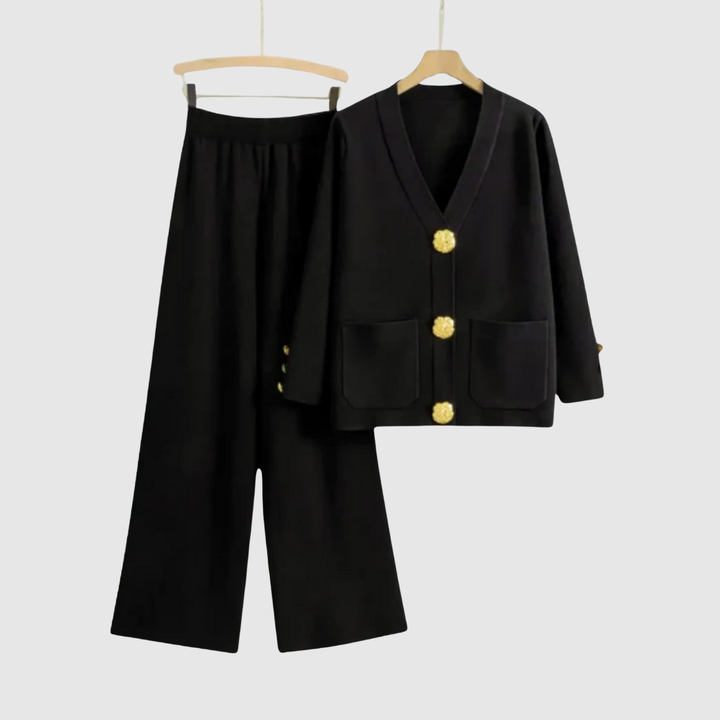 Виктория – Гащеризон с елегантни златни копчета