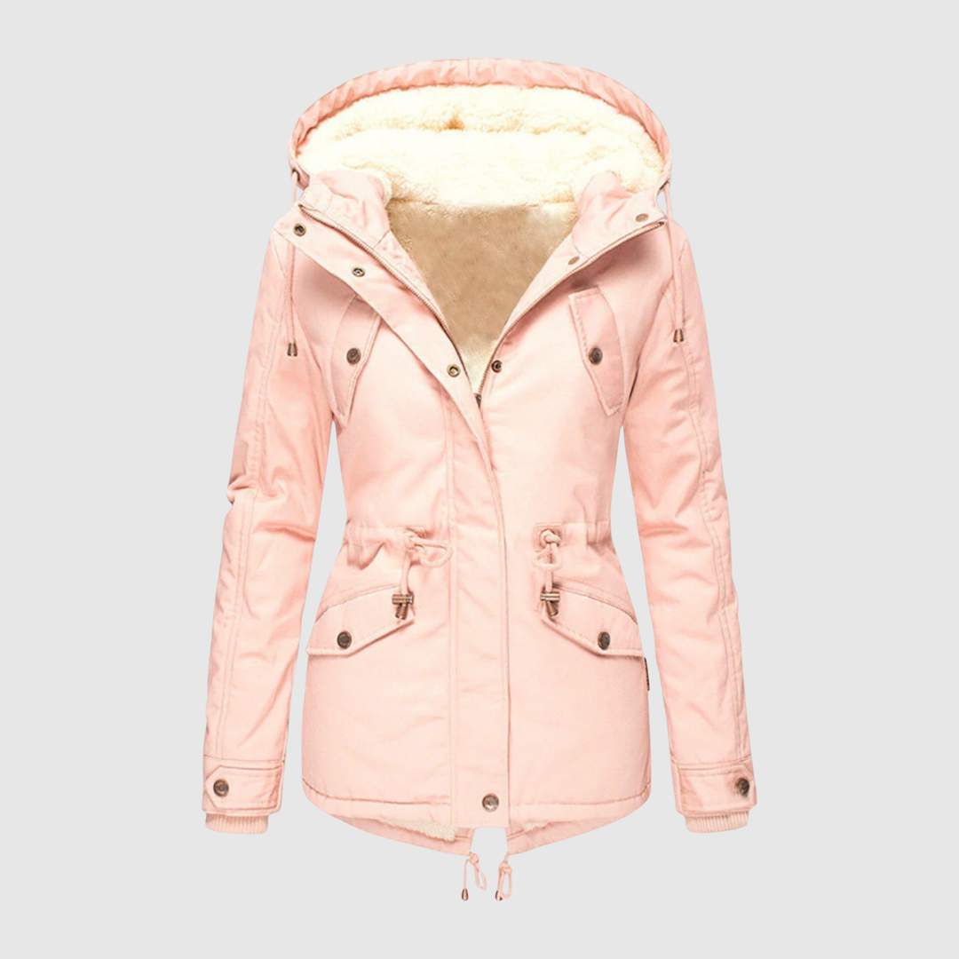 Елена – Зимен парк с шнур и флийс