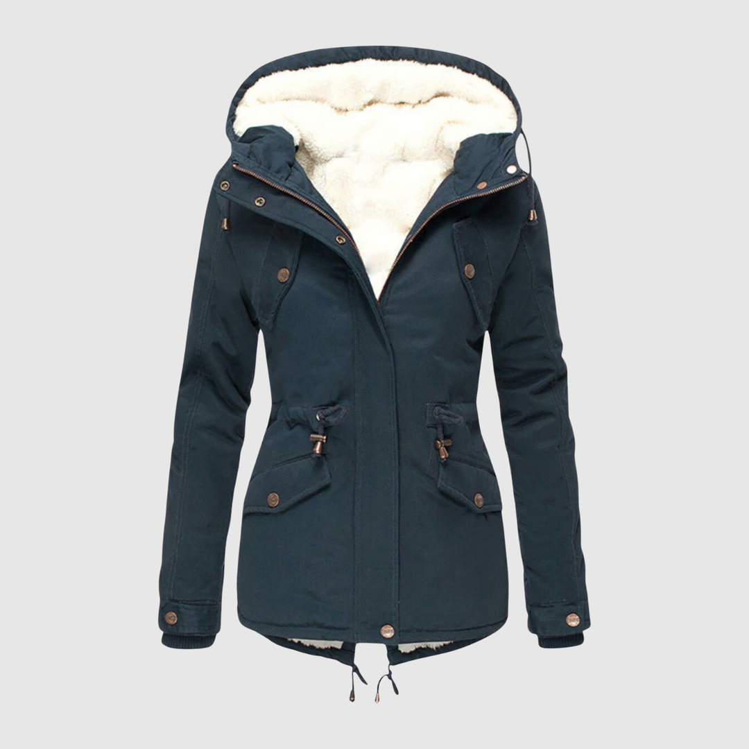 Елена – Зимен парк с шнур и флийс