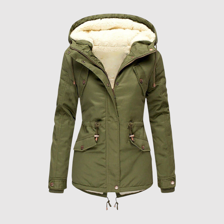 Елена – Зимен парк с шнур и флийс