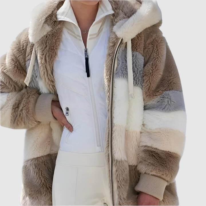 Елена - Уютно и модерно зимно палто