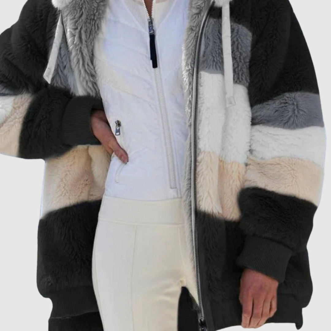 Елена - Уютно и модерно зимно палто