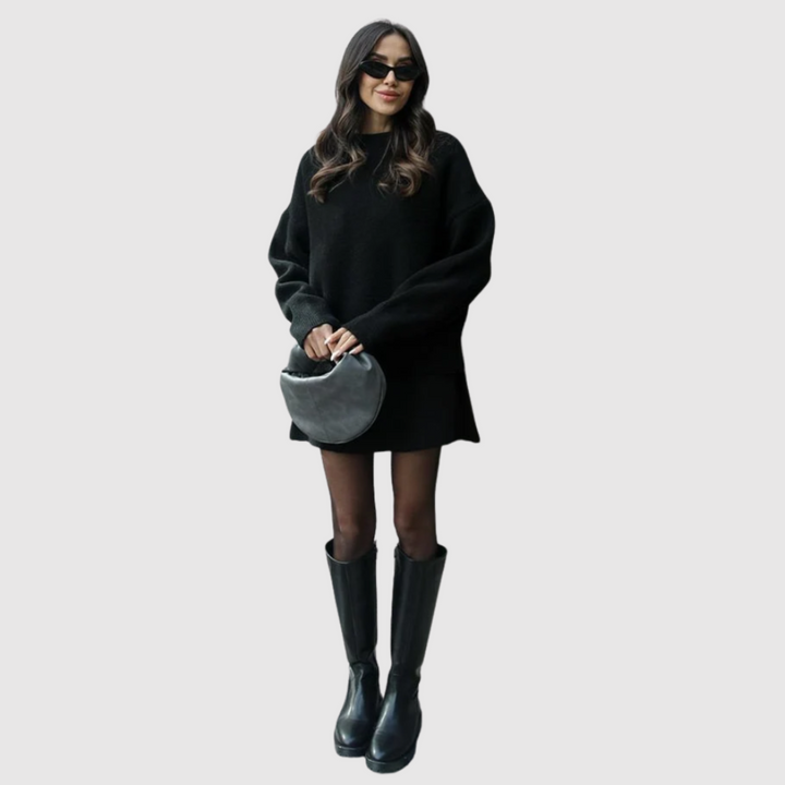 Виктория - Елегантен дамски комплект с яке и пола