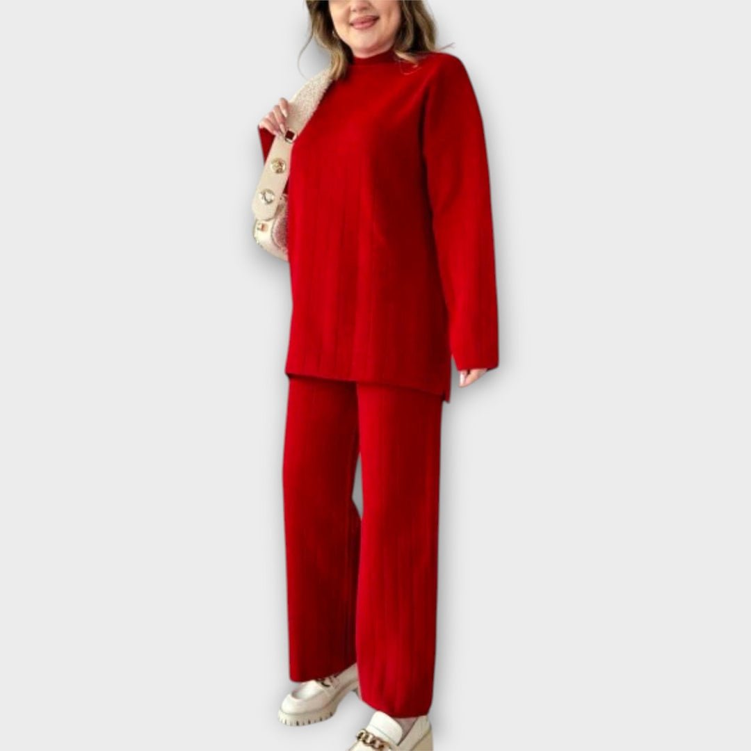 Inga - Adīts komplekts brīvā piegriezumā