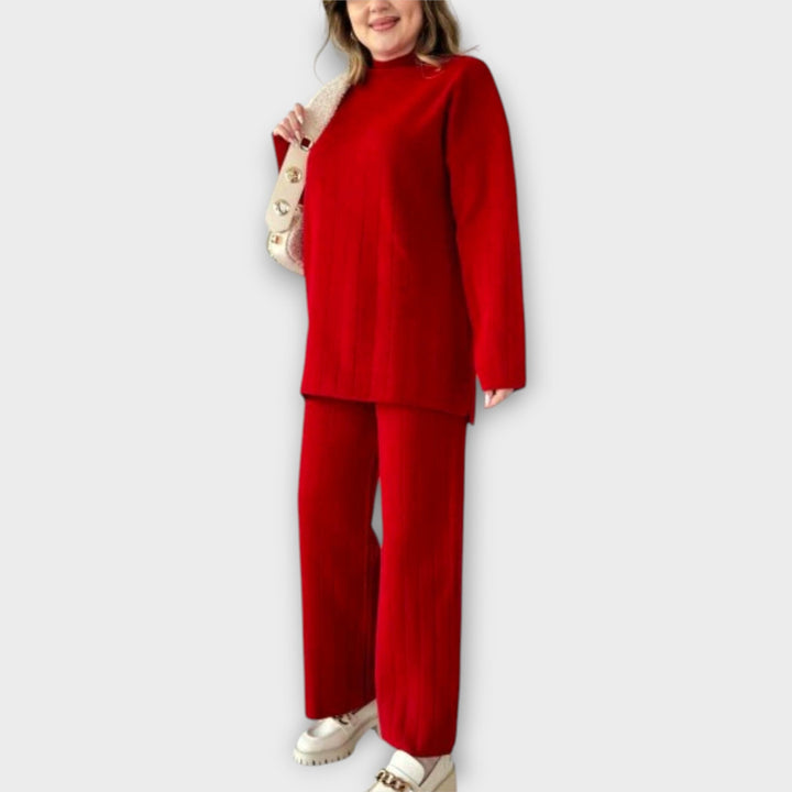 Inga - Adīts komplekts brīvā piegriezumā