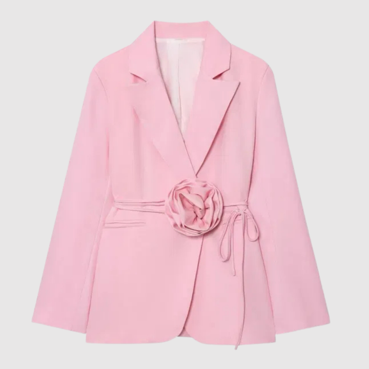 Габриела – Блейзър с цветен детайл в талията