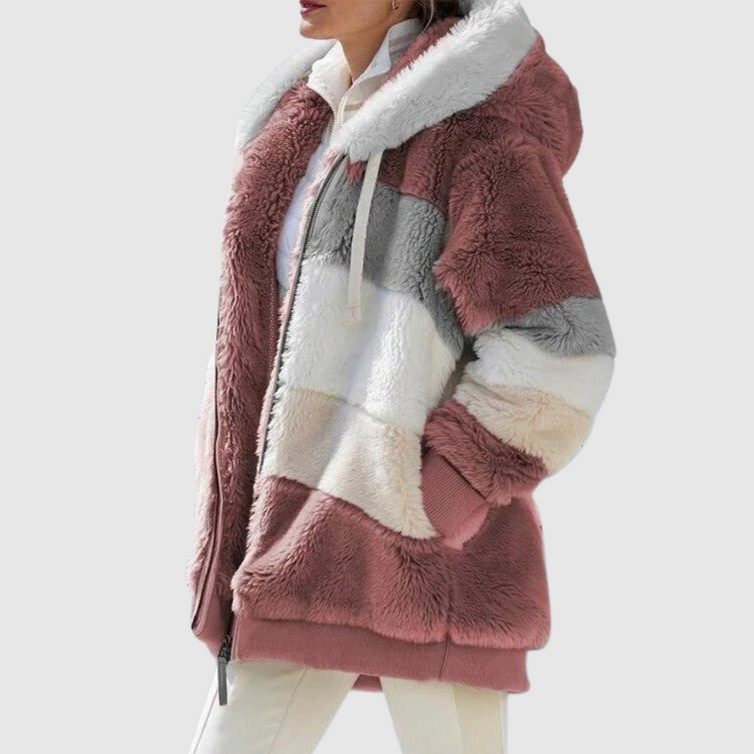 Елена - Уютно и модерно зимно палто