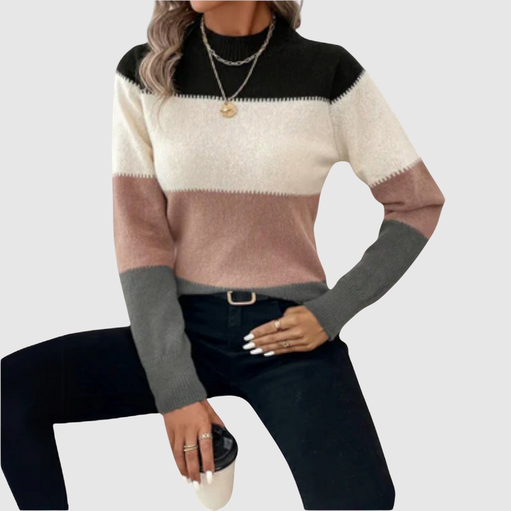Клара – Пуловер в три цвята