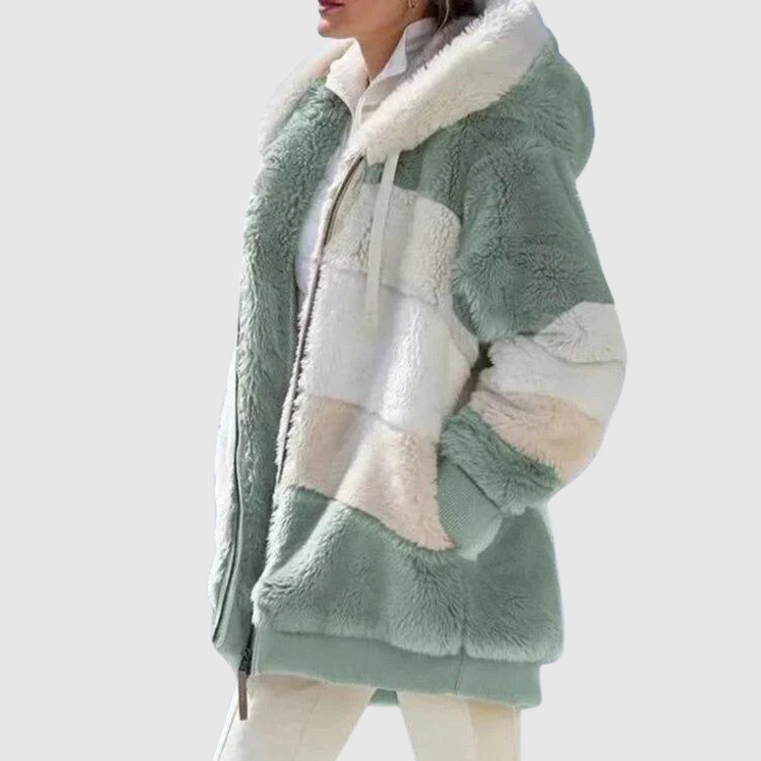 Елена - Уютно и модерно зимно палто