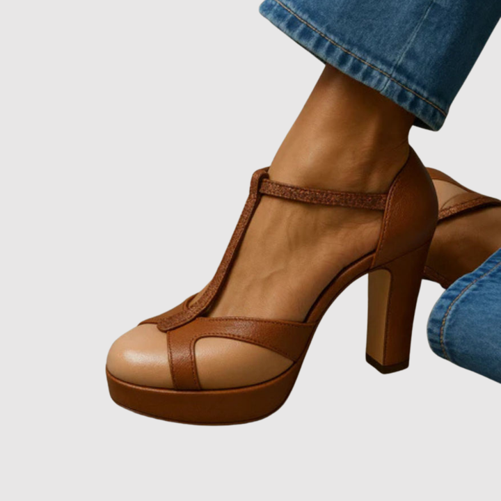 Теодора - Токчета с T-рем и ретро вдъхновен стил