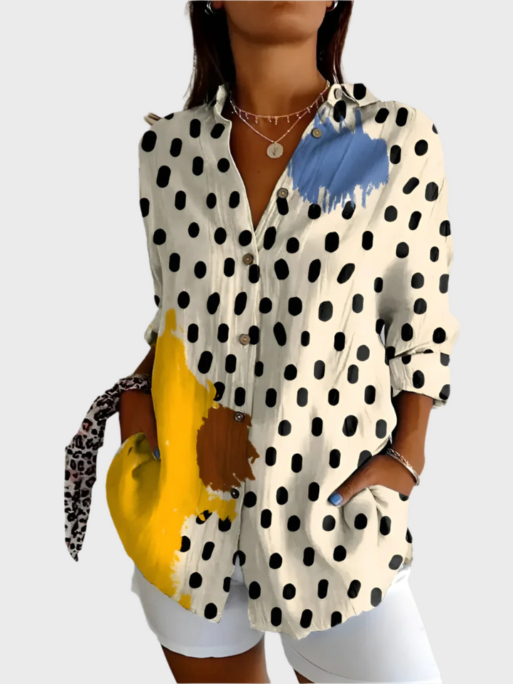 Medvilninė Marškinėliai su Gėlių Raštu