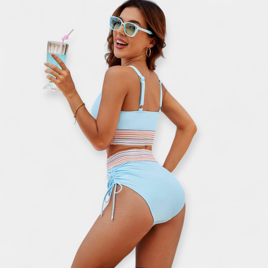 Augsta Jostas Bikini ar Atbalstu