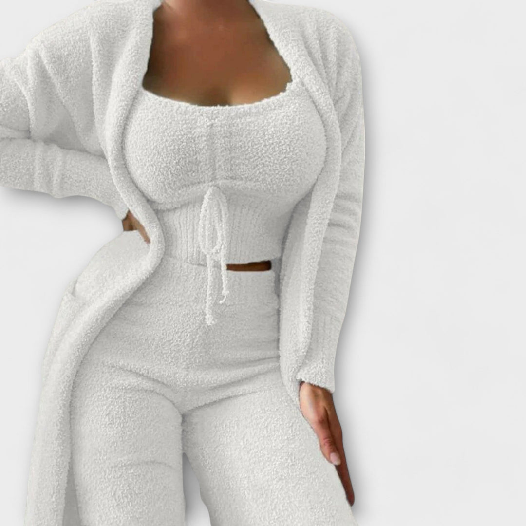 Rasa - Trīs daļu pidžamu komplekts