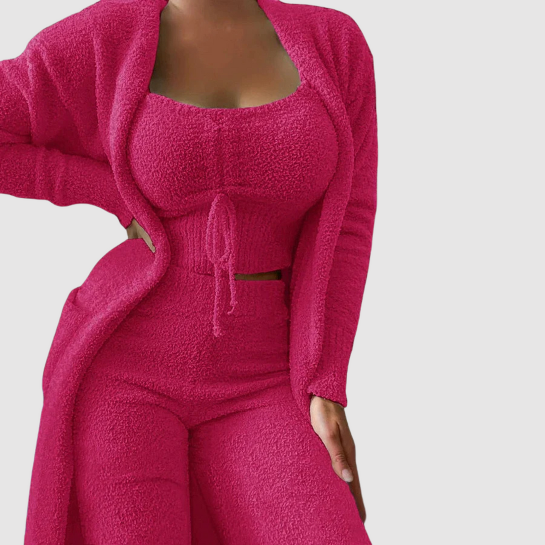 Rasa - Trīs daļu pidžamu komplekts