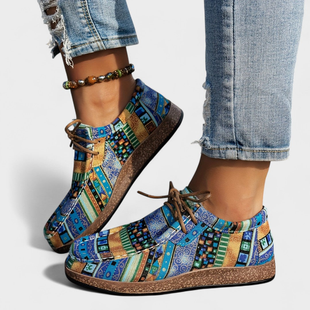 Milena - Krāsaini Mākslinieciskie Apavi