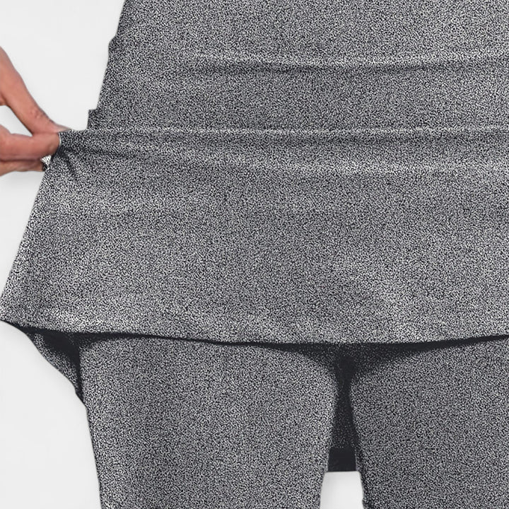 Augsta Jostas Šorti ar Svārkiem