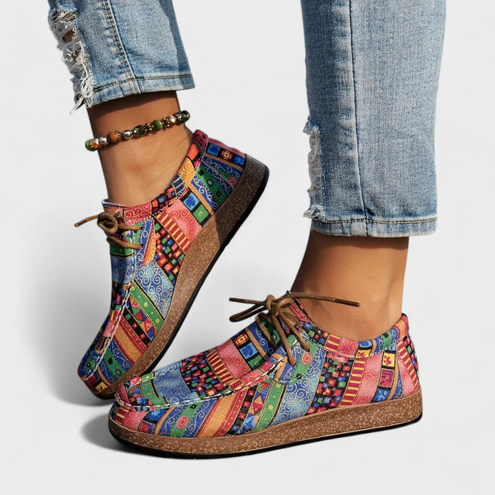 Milena - Krāsaini Mākslinieciskie Apavi