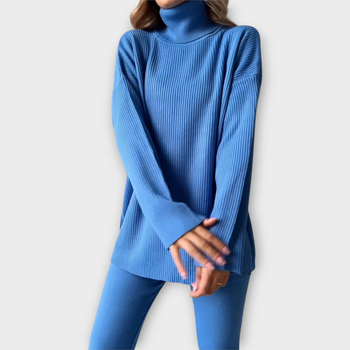 Lauma - Adīta komplekta ar mūsdienīgu estētiku