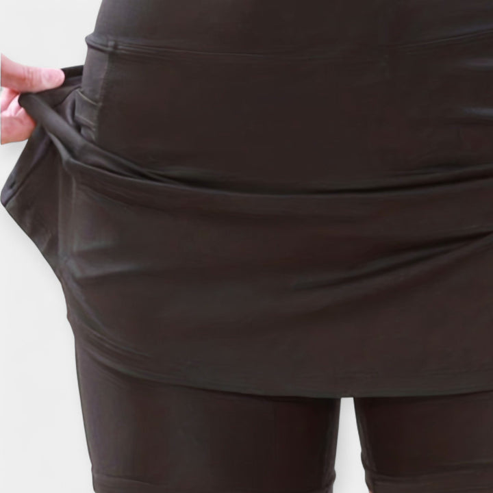 Augsta Jostas Šorti ar Svārkiem