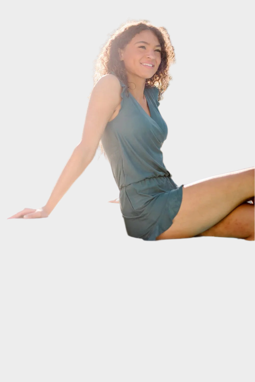 Peldkostīms ar Volāniem un Krūšu Atbalstu