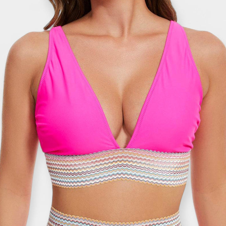 Augsta Jostas Bikini ar Atbalstu